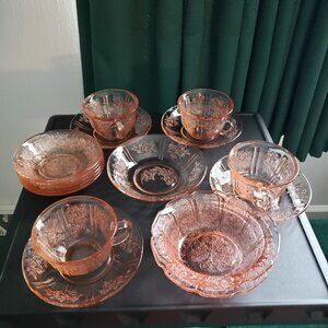 Rose of Sharon Cup and Saucer Set